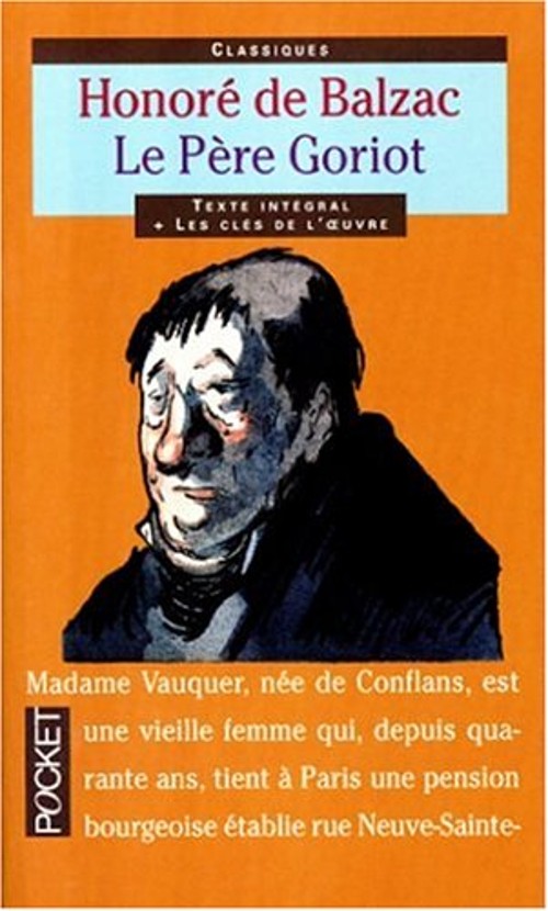 Le Pere Goriot Paperback Honore de Balzac