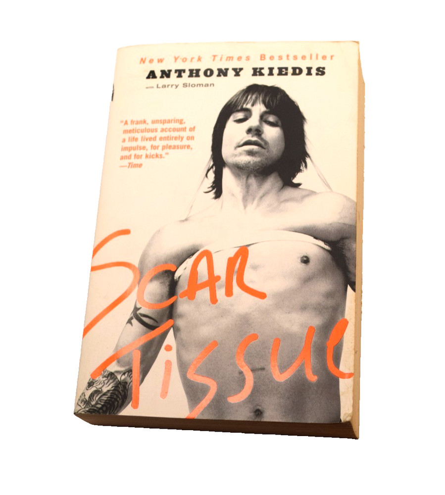 Scar Tissue by Anthony Kiedis used soft cover book