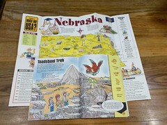 Highlights WHICH WAY USA Puzzle Books & Maps Montana Idaho Wyoming and Nebraska