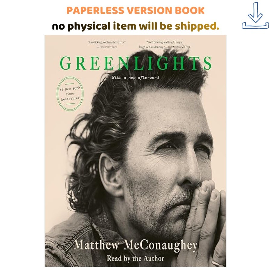 Greenlights, Matthew McConaughey (Author Narrator) 2026
