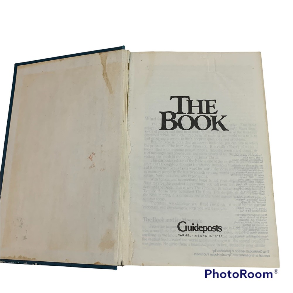 The Book By Norman Vincent Peale Everyday Language Guideposts Hardcover 8×6”