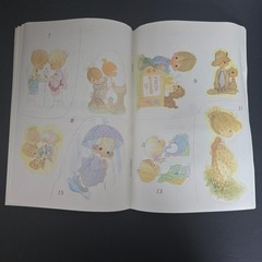 A Golden Book, PRECIOUS MOMENTS, STICKER FUN, 2285, 1990