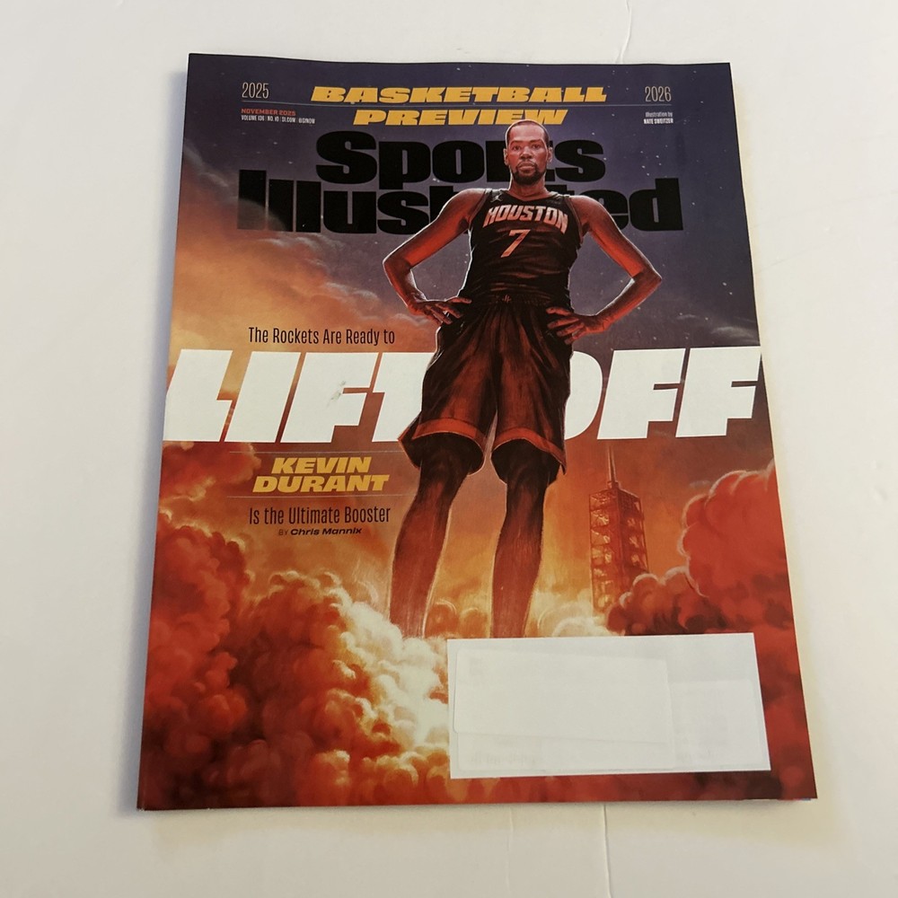 Sports Illustrated Magazine November 2025 KEVIN DURANT NBA Basketball Preview
