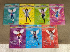 Daisy Meadows : Complete 1-7 Set Rainbow Magic Paperback Books – Good