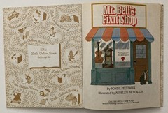 VTG Mr Bell’s Fixit Shop Little Golden Book 1981 Broken Doll Peltzman Battaglia