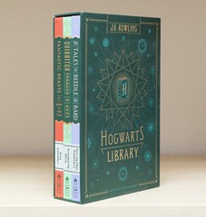 (2) Harry Potter Box Sets Complete Volumes 1-7 PB + Hogwarts Library HC-Rowling