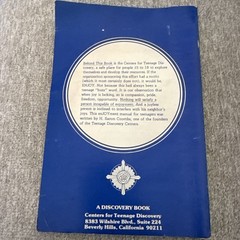 Rare 1977 Teen Age Survival Manual Book Beverly Hills CA Center For Discovery