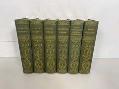Lot of 13 Charles Dickens Dana Estes & Company HC