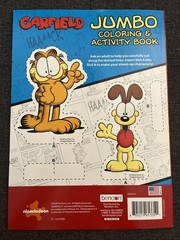 Garfield Jumbo Coloring & Activity Book Puzzles Games & Pages to Color Bendon