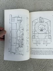 0-8-0 Canadian Switcher Caribou in 3 1/2 in. Gauge paperback Book Evans 1977 M2
