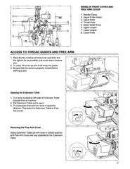 E-Z LOCK EZ100 Serger Instruciton Manual – STEEL WIRE BOUND – PROTECTIVE COVERS