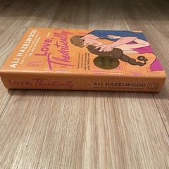 SIGNED Love Theoretically by Ali Hazelwood Hardcover Autographed