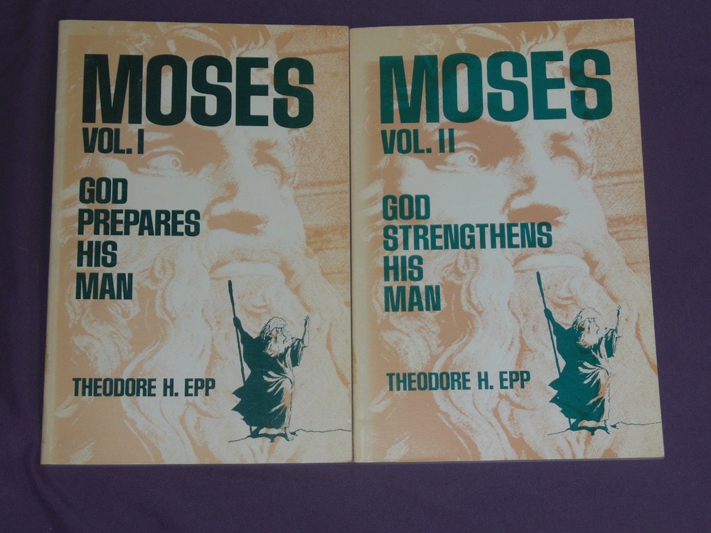 Books – MOSES – A 2-Volume Bible Character Study