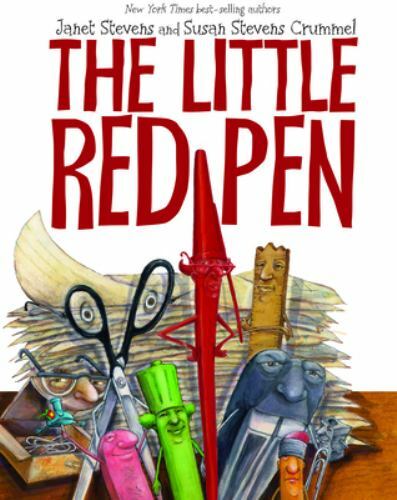 The Little Red Pen: A Hilarious Story Abou- 0358137306, paperback, Janet Stevens