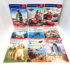 Lot of 26 RL 1 Readers for Boys Hot Wheels Dinosaurs Cars Lego Rockets