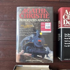 25 Agatha Christie Novels In 6 Volumes – 6 HCDJ Books – Marple,Detectives + More