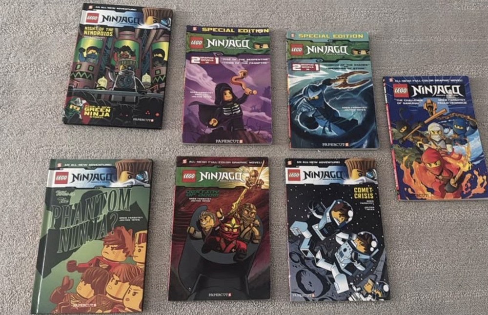 Set Of Lego Graphic Novels