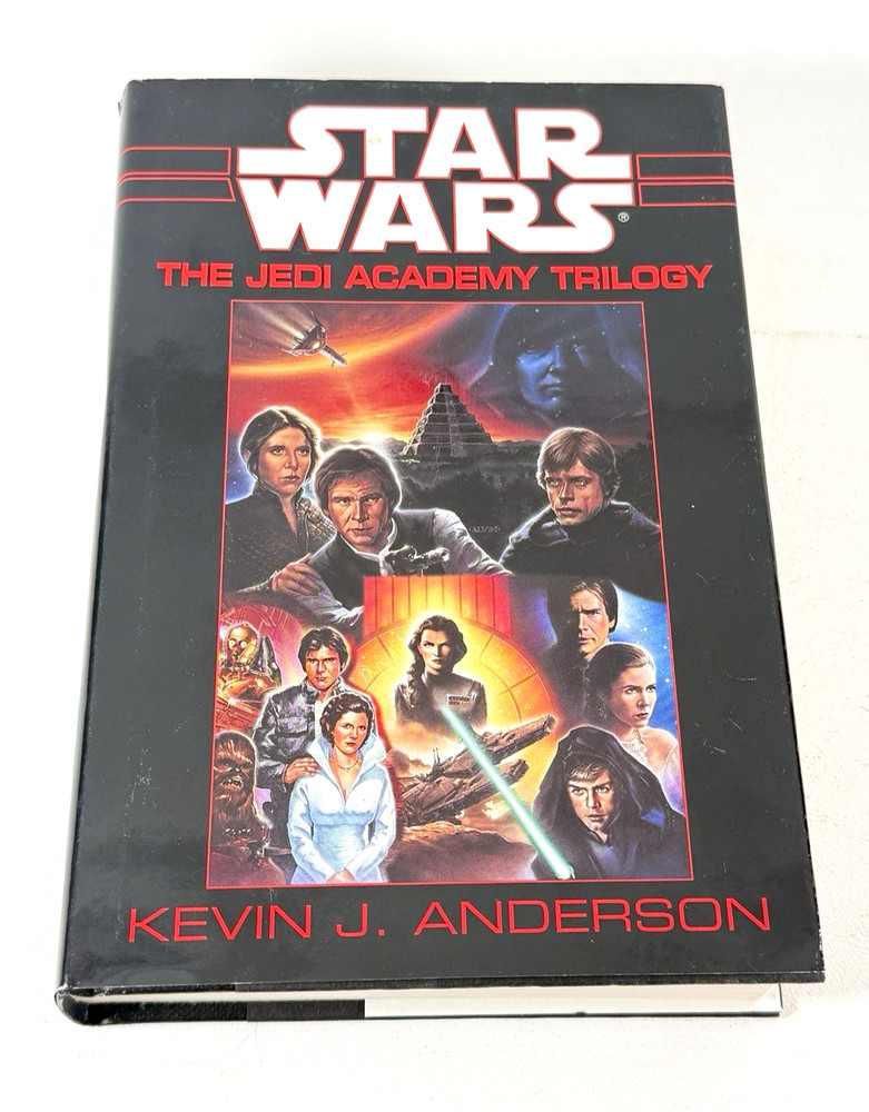 Star Wars The Jedi Academy Trilogy By Kevin J. Anderson HC Book Club