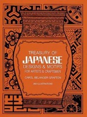 Treasury of Japanese Designs and Mo- Carol Belanger Edito, 0486244350, paperback