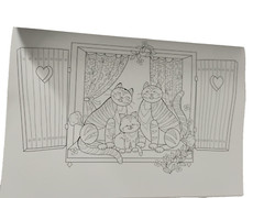 NEW Coloring Cat Farts Volume 16 • 39 Adult Coloring Pages Book Gag Gift
