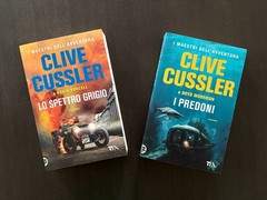 *New* Clive Cussler Italian Language Trade Paperbacks The Grey Ghost & Marauder