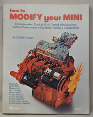 How to Modify your MINI by David Vizard Softbound 192 pages 1977