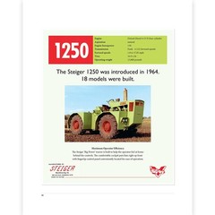 The Green Steiger Tractor Story 206 Page Book by Peter D. Simpson 9798350710588