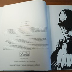 Banksy Wall and Piece Hardcover Art Book 8.3×8.5in All Color 207 Pages