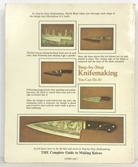 Step by Step Knifemaking: You Can Do It! by David Boye 270 Pages 1977 Rodale