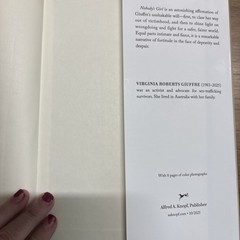 Nobody’s Girl : A Memoir of Surviving Abuse and Fighting for Justice by Virginia