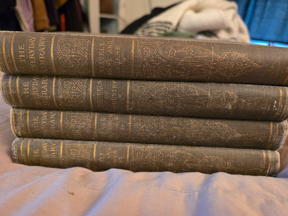 The Everyday Library For Young People (Set of 4); -Ernest Ingersoll
