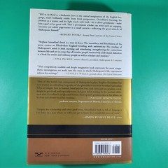 Will in the World : How Shakespeare Became Shakespeare By Greenblatt Signed