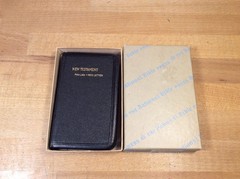 New Testament and Psalms, National Bible Press, Red Letter, 1941, Box