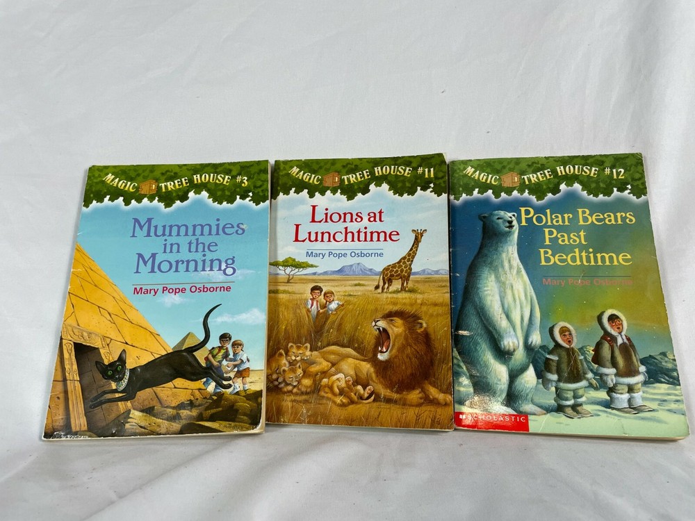 Magic Tree House LOT OF 3 Books Mary Pope Osborne