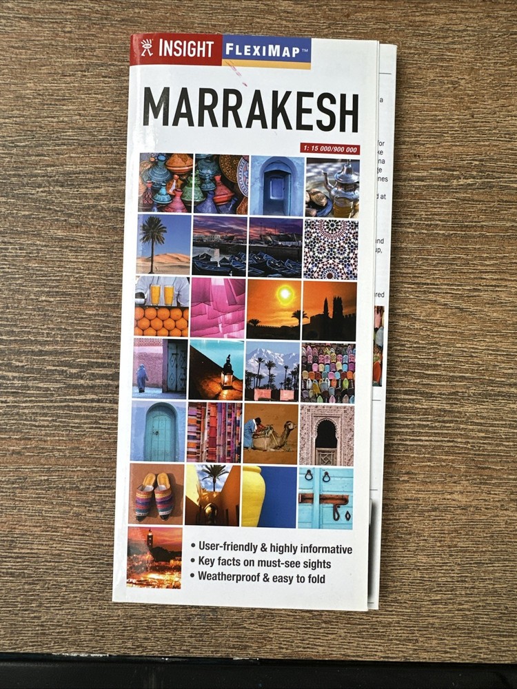 Insight Guides Flexi Map Marrakesh by Insight Guides (2016, Map, Other)