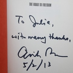 SIGNED The Road To Freedom By Arthur C. Brooks Hardcover Book With Dust Jacket