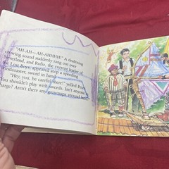 Hook PETER AND THE LOST BOYS (MINI STORYBOOK) By Jim Hart 1991 Paperback