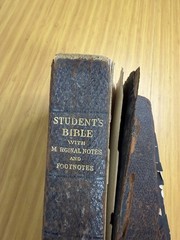 The Student’s Bible with Marginal Notes and Footnotes 1907 Orville Nave Vintage