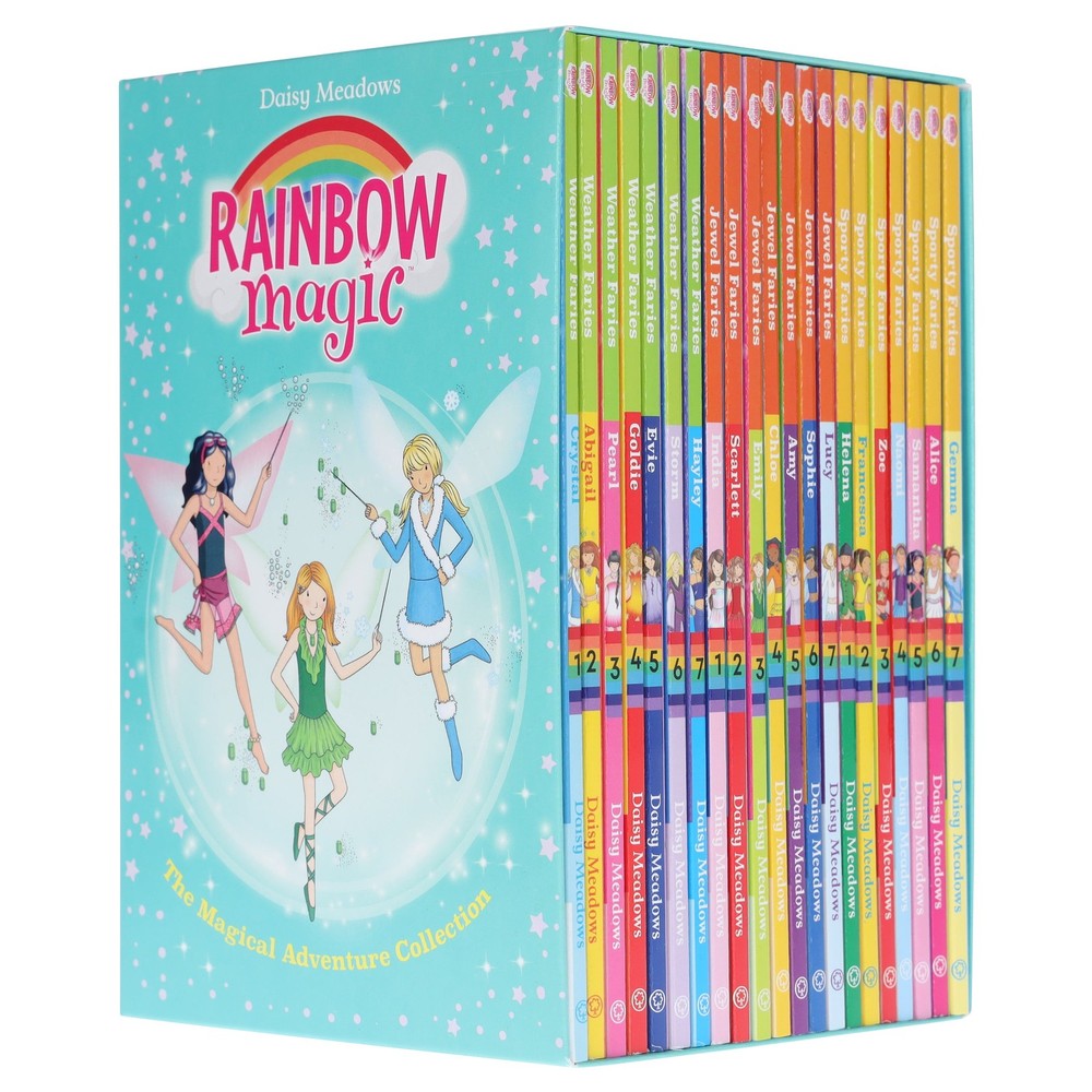 Rainbow Magic The Magical Adventure Collection 21 Books Box Set – Ages 6+ – PB