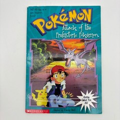 Pokemon Attack of the Prehistoric Pokemon Tracey West 1999 Scholastic Book Three