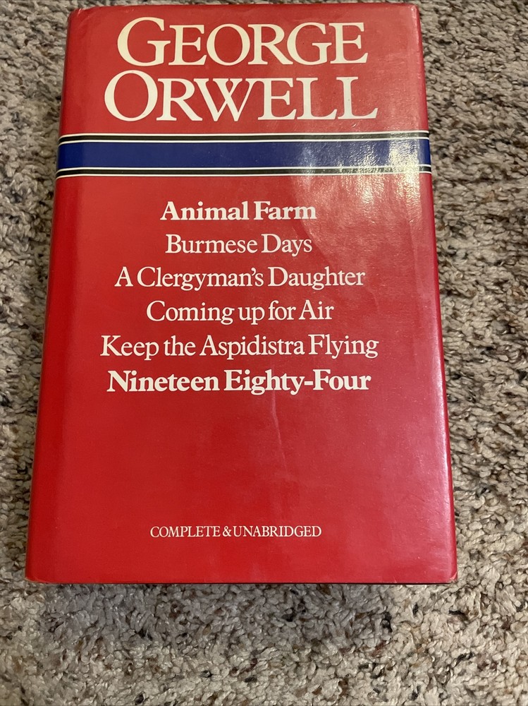 George Orwell Omnibus (Octopus/Heinemann 1976 Animal Farm, 1984 and more