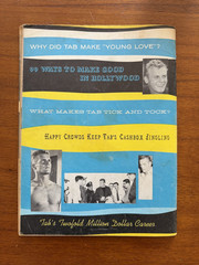 TAB HUNTER 1957 Biography Natalie Wood Photo Magazine Vintage Movie TV Stars