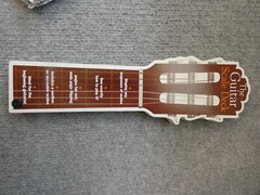 AMSCO LEARNING GUITAR SCALE DECK