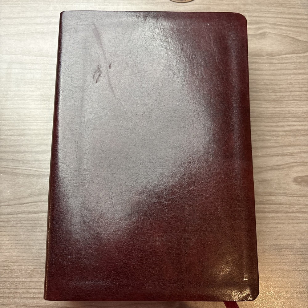 NET Bible – 60,932 Translators Quotes – Premium Bonded Leather ~Burgundy