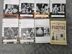 Foxfire Book Lot Volumes 1-4, 7, 9, 12 and 45 Years