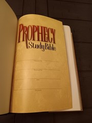 Prophecy Study Bible (New King James Version), Nelson 1462, Red Letter Edition