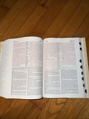 Zondervan NIV Study Bible Hardback Dust Jacket Cover Thumb Index Red Letter