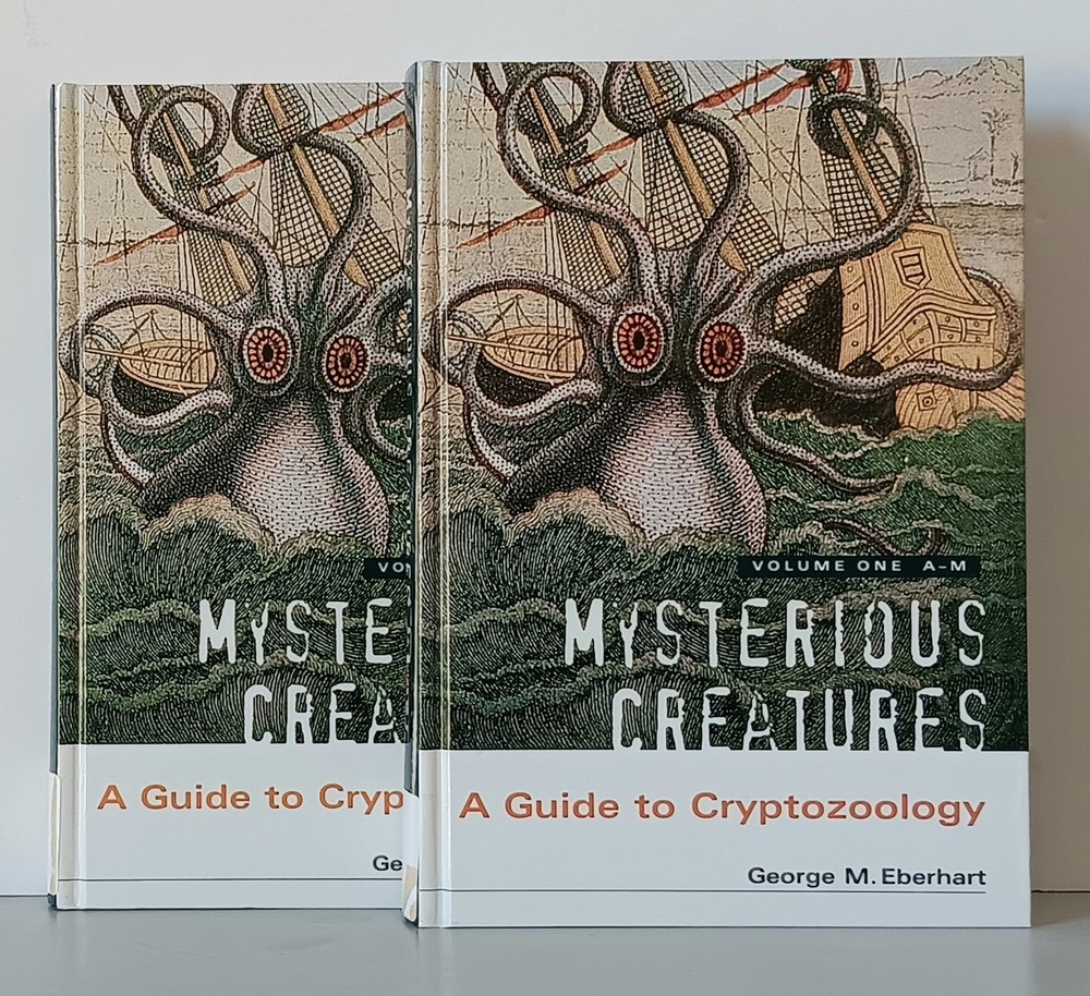 Mysterious Creatures: A Guide to Cryptozoology (2020) 2-Volume Set. Ex-Library