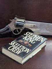 Stephen King Skeleton Crew 1st/1st HCDJ Putnam 1985 Vintage Horror Mylar