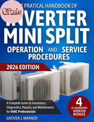 The Practical Handbook of Inverter Mini Split Operation and Service Procedures: